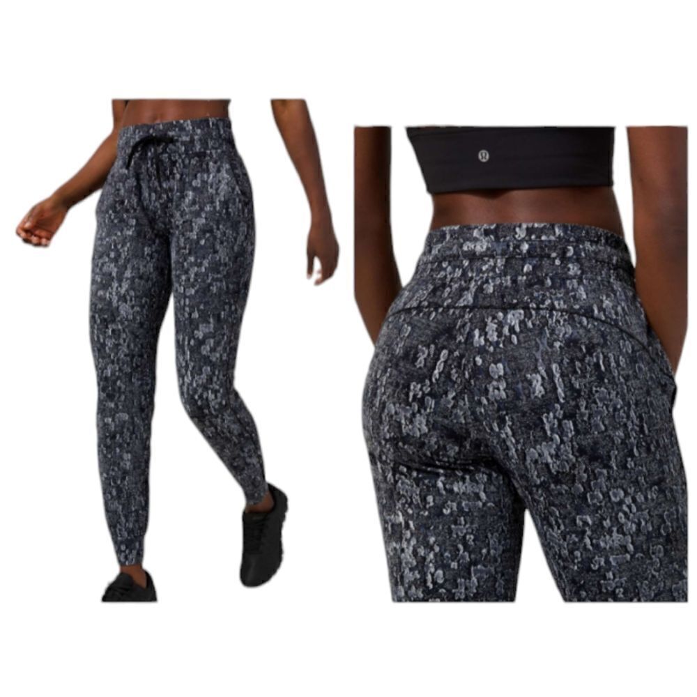 Lululemon Ready to Rulu Jogger Eventide Jacquard Spray Dye Black grey 2